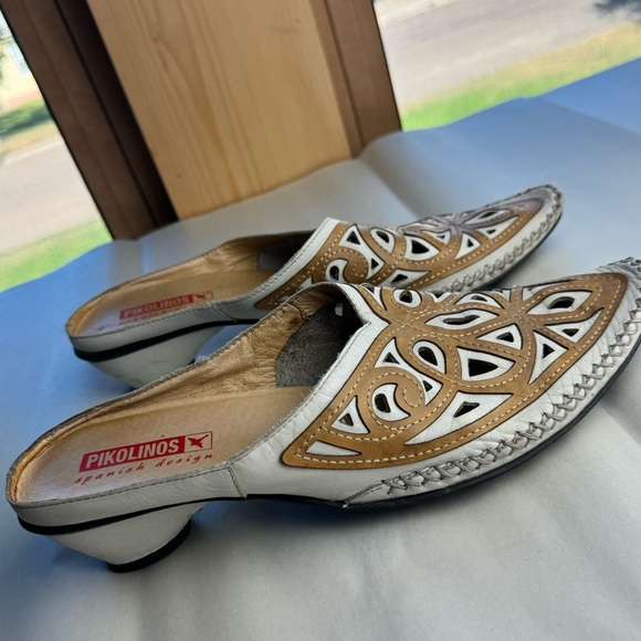 Pikolinos Spanish Design Mules Heels - Picture 2 of 6
